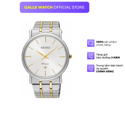 Đồng hồ nam Seiko SKP400P1 dây đeo thép cao cấp , kính sapphire chống xước, chính hãng Nhật Bản