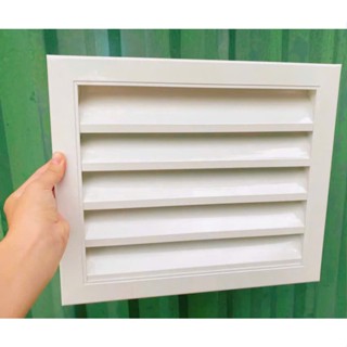 Cửa gió nan Z, chớp ô thoáng KT phủ bì 400x400 thoáng chống hắt mưa, chớp thông gió,kèm lưới chống muỗi, côn trùng