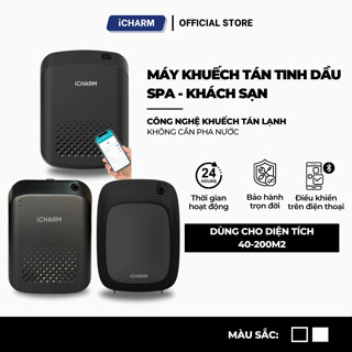 Máy xông tinh dầu, khuếch tán tạo mùi thơm công nghiệp trong phòng, spa, cửa hàng, khách sạn iCHARM