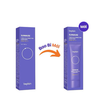 Kem Chống Nắng Nâng Tone Hiệu Chỉnh Da Beplain Sunmuse 50ml