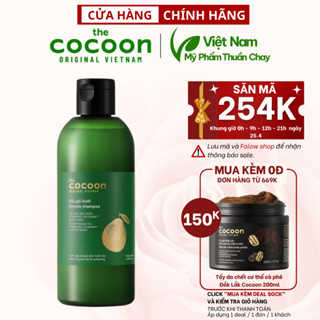Dầu gội bưởi Pomelo shampoo Cocoon 310ml thuần chay