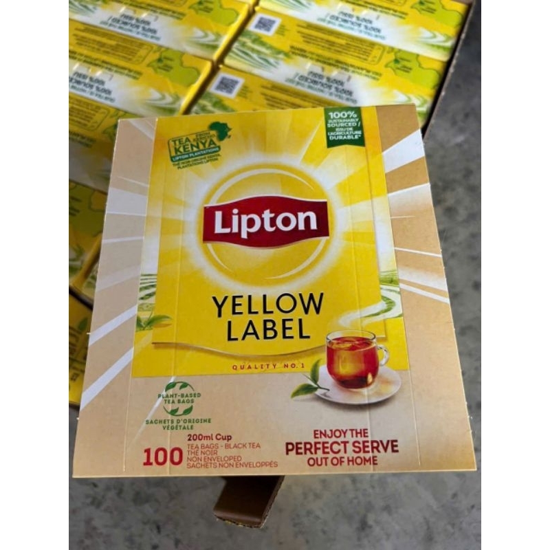 Trà túi lọc lipton 100 gói 200g