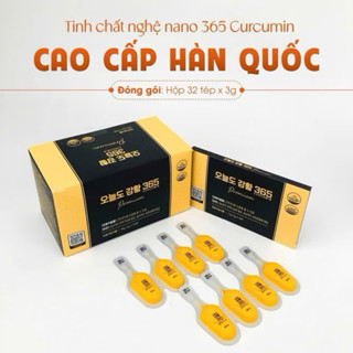 [Hàng Bay] [Hàng Siêu Cấp] Tinh Chất Nghệ Nano 365 Curcumin Premium Hàn Quốc Hộp 32 tép ( Hàng Bay)