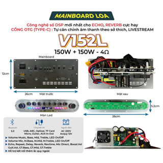  BO MẠCH LOA KÉO KARAOKE BLUETOOTH K160 K180 CÔNG SUẤT 180W  CÔNG NGHỆ DSP ÂM THANH CỰC HAY MẠNH HƠN BO K10 - 160W 180W 