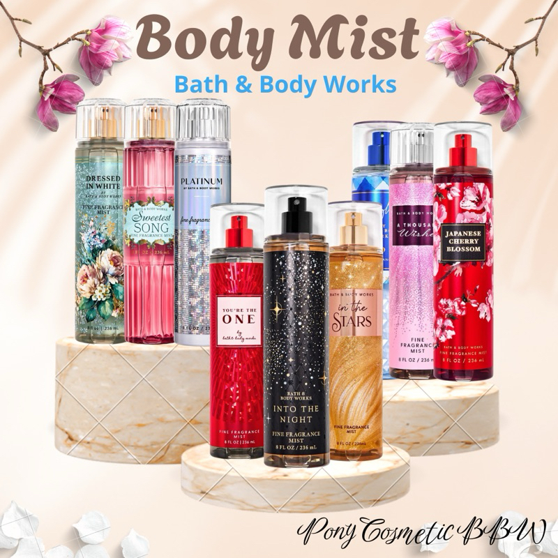 [Auth Us] Body Mist Xịt Thơm Bath And Body Works 236ml