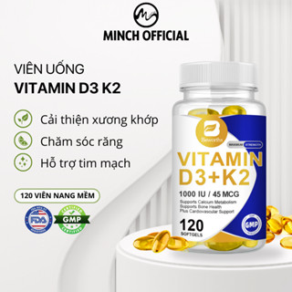 Vitamin D3 K2 Mk7 B Beworths 120 viên hỗ trợ xương khớp, tăng cường miễn dịch được VFA phê chuẩn