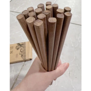 Bộ 10 Đôi Đũa Gỗ Cao Cấp Siêu Bền-GDHT-