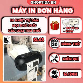 Máy in HPRT SHOPTIDA SL43 in khổ to A6 A7 in đơn hàng, phiếu gửi, minicode, logo tự dán, chuyên cho máy Mac