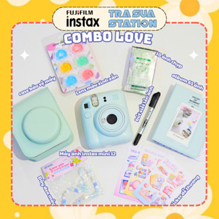 Combo Instax Mini 12 - Bộ máy và phụ kiện chụp ảnh lấy liền Fujifilm Instax Mini 12