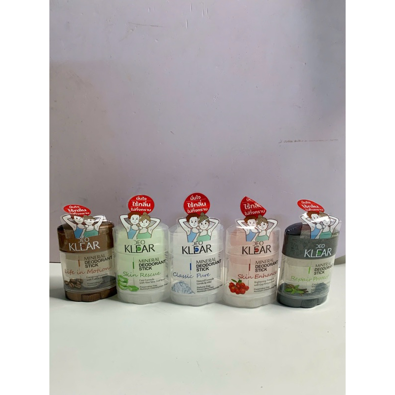 LĂN NÁCH ĐÁ KHOÁNG KLEAR THAILAN NGĂN MỒ HÔI