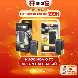 Nước Hoa Ô Tô Areon -Chính Hãng- Nước Hoa Kẹp Cửa Gió Xe Hơi Areon Cao Cấp Lưu Hương Bền Lâu BIG B STORE