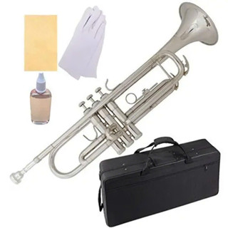 (tặng dầu kèn) Kèn trumpet giá rẻ, kèn trumpet loại 1 hàng chất lượng thổi nhẹ