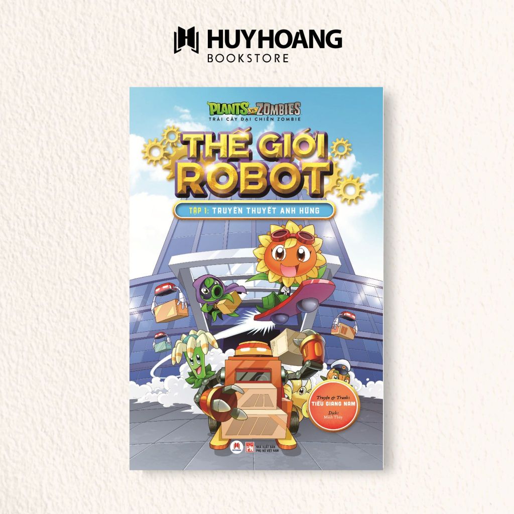 Sách Trái Cây Đại Chiến Zombie - Thế Giới Robot - Tập 1, Truyền Thuyết Anh Hùng, PvZ