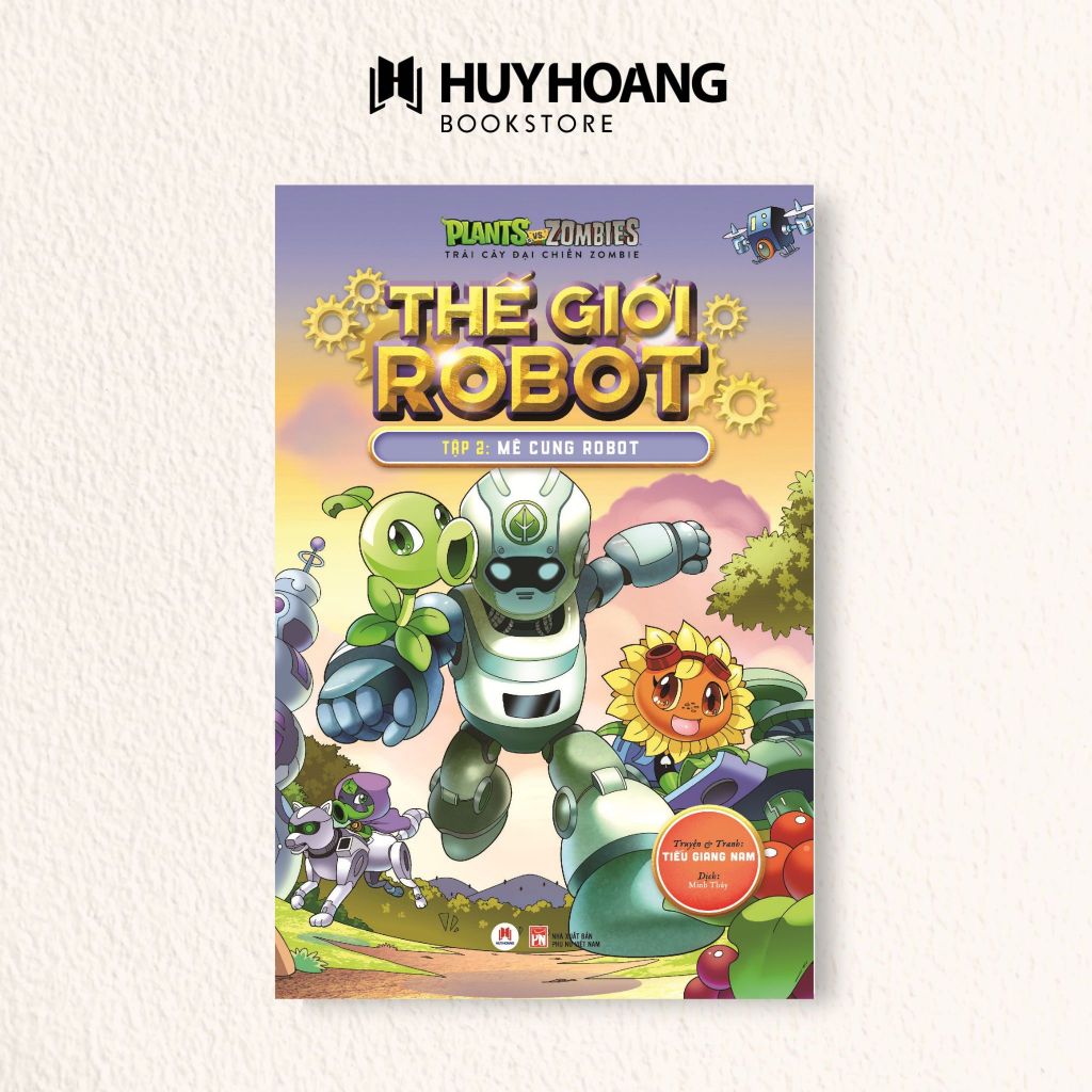 Sách - Trái Cây Đại Chiến Zombie - Thế Giới Robot - Tập 2 - Mê Cung Robot, PvZ