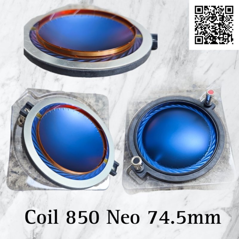 Coil Treble Neo 850 Xanh Dây Dẹp Bi Và Khối (1 cái)