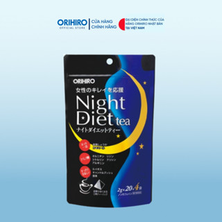 Trà giảm cân Night Diet Tea Orihiro 20 gói/túi và 24 gói/túi