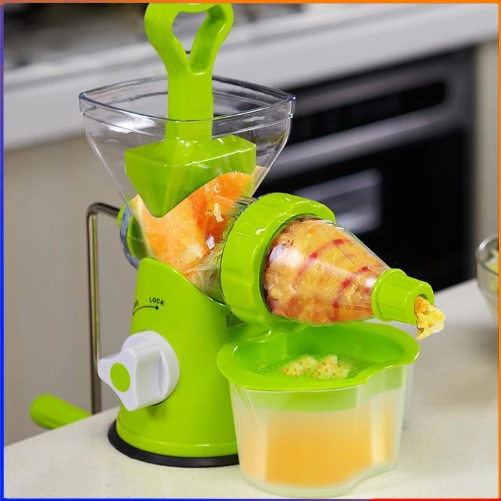 Máy ép trái cây bằng tay chuyên dụng, Dụng cụ ép hoa quả quay tay đa năng chất liệu cao cấp