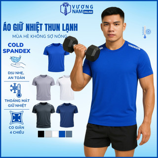 Áo thun nam thể thao SPORT cổ tròn đẹp ngắn tay vải thun lạnh VNO138