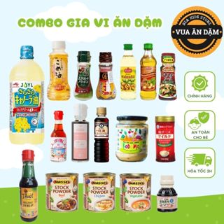 Combo Gia Vị Ăn Dặm Cho Bé
