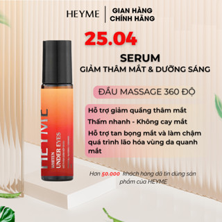 Serum giảm thâm quầng mắt HEYME - Chiết xuất hoa hồng dưỡng thâm mắt cho làn da dưới mắt dịu dàng 10ML