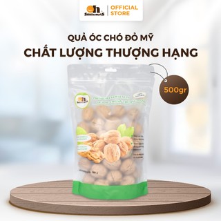  Quả Óc Chó Vàng Chile Mỹ túi 500g Smile Nuts giàu dinh dưỡng tốt cho sức khỏe 