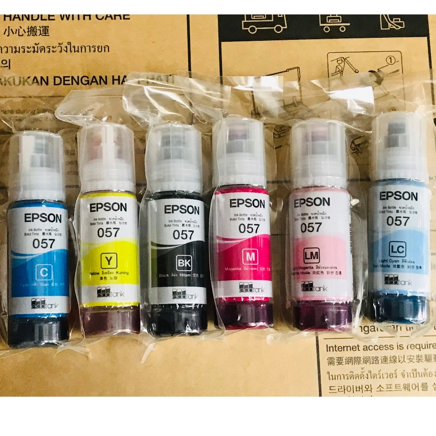 Mực in 057 dùng cho máy in màu Epson L8050/ Epson L18050...