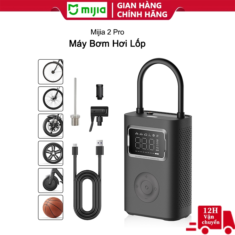 Bơm lốp điện cầm tay Xiaomi Mijia 2 Pro