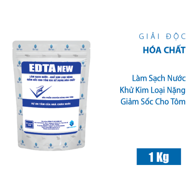 EDTA 1kg Khử các kim loại nặng và làm giảm độ cứng của nước, cải tạo vùng đất phèn