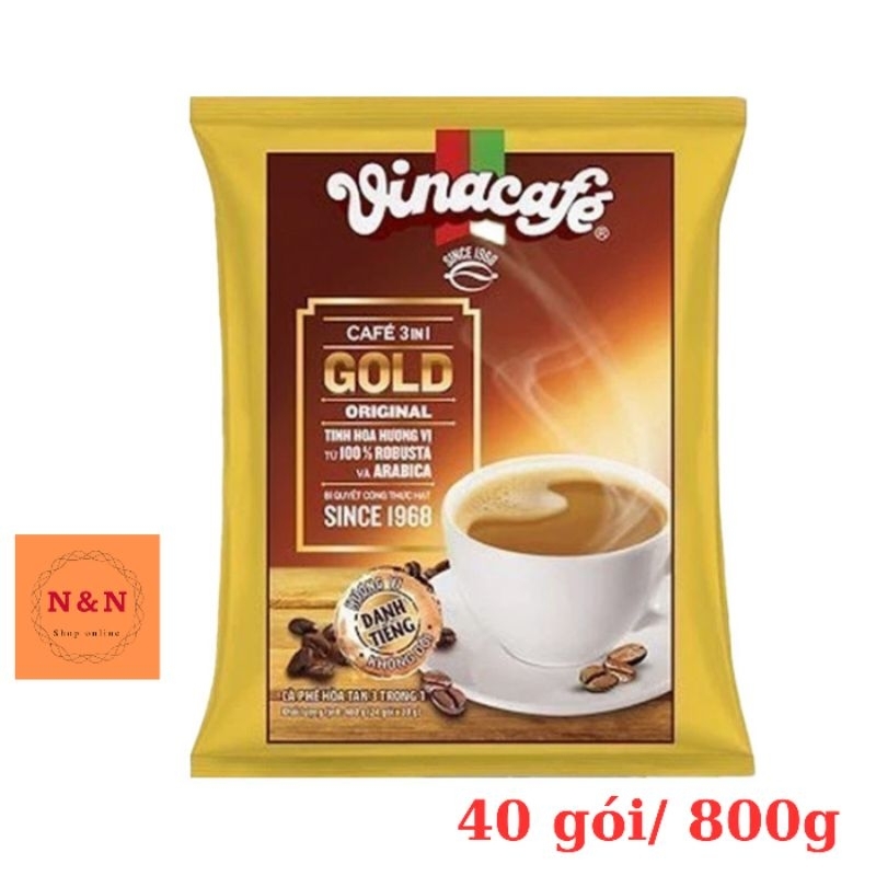 Cà phê sữa VinaCafé Gold Original 800g
