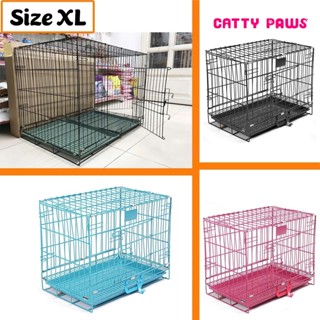 Chuồng lồng cho chó mèo sơn tĩnh điện cao cấp cho thú cưng size XL có thể gấp gọn hàng L1 D217