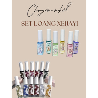 Set Loang Các Màu Xeijayi Chính Hãng 100% Trang Trí Nail
