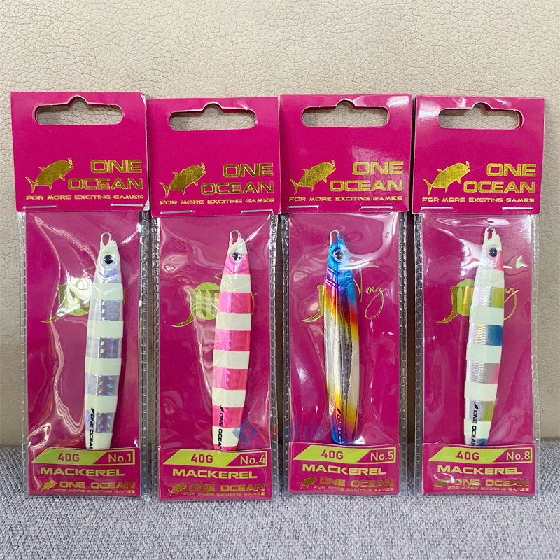 Mồi câu Jigging One Ocean JigToy Mackerel thể loại đánh Slow JIgging