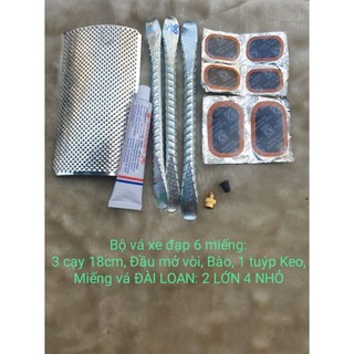 Bộ vá mini vá xe đua, xe máy - Vá liền Săm (Ruột, xăm) xe