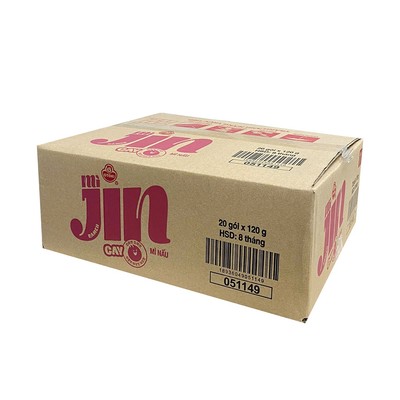 Thùng Mì Jin Cay 120gx20