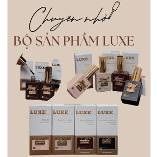 Luxe Bộ Sản Phẩm Bóng Và Liên kết, Cứng Móng, Kiềm Dầu Cao Cấp Thế Hệ 2 Của Ouboli