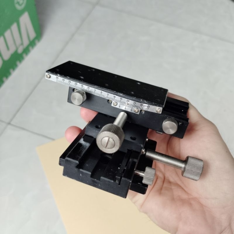 Tinh chỉnh XY tháo máy.