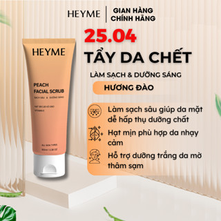 Kem Tẩy Tế Bào Chết Mặt Hỗ Trợ Ngăn Ngừa Mụn HEYME(100ML) - Giúp Da Sạch Sâu, Sáng Mịn và Căng Bóng