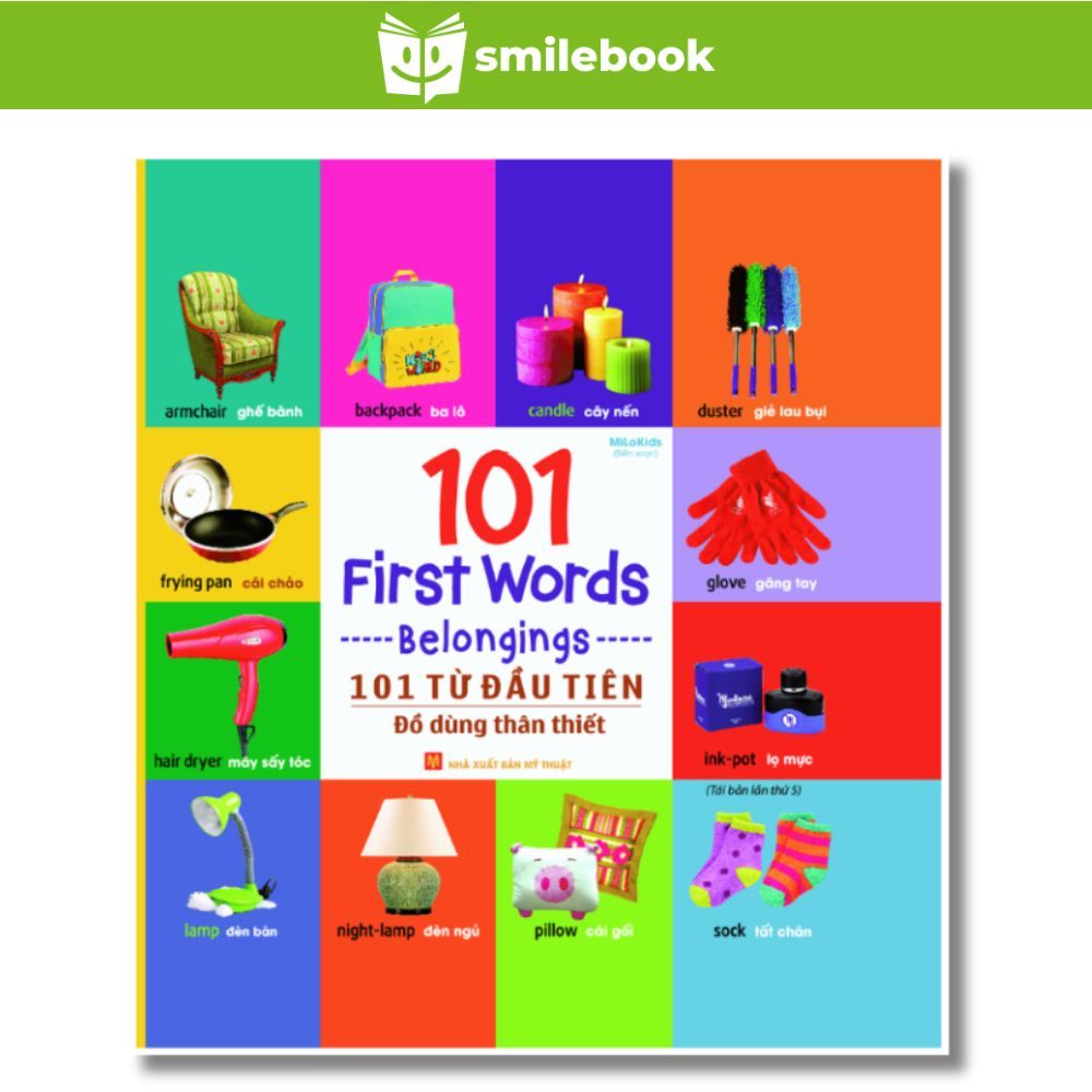 Sách: 101 First Words - Belongings/101 Từ Đầu Tiên - Đồ Dùng Thân Thiết