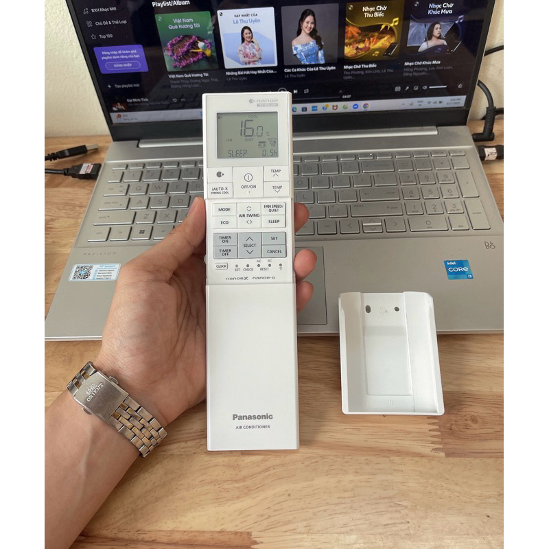 Điều khiển điều hoà Panasonic hàng cao cấp( Dùng chung tất cả điều hoà Panasonic)