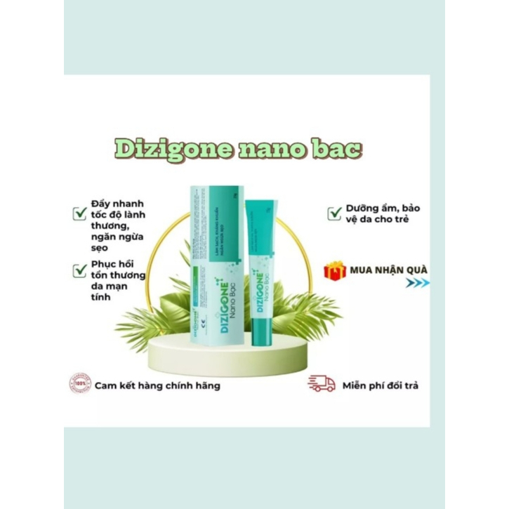 DIZIGONE NANO BẠC,GIẢM THÂM, MỜ SẸO