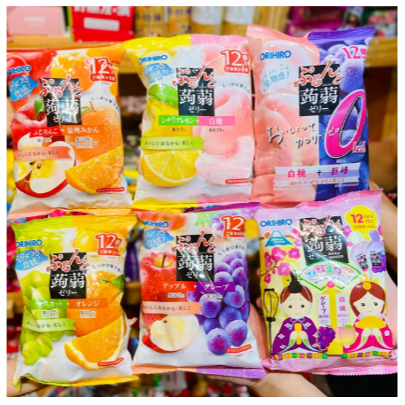 Thạch Orihiro Hoa Quả Nhật Bản Thạch Trái Cây Cho Bé