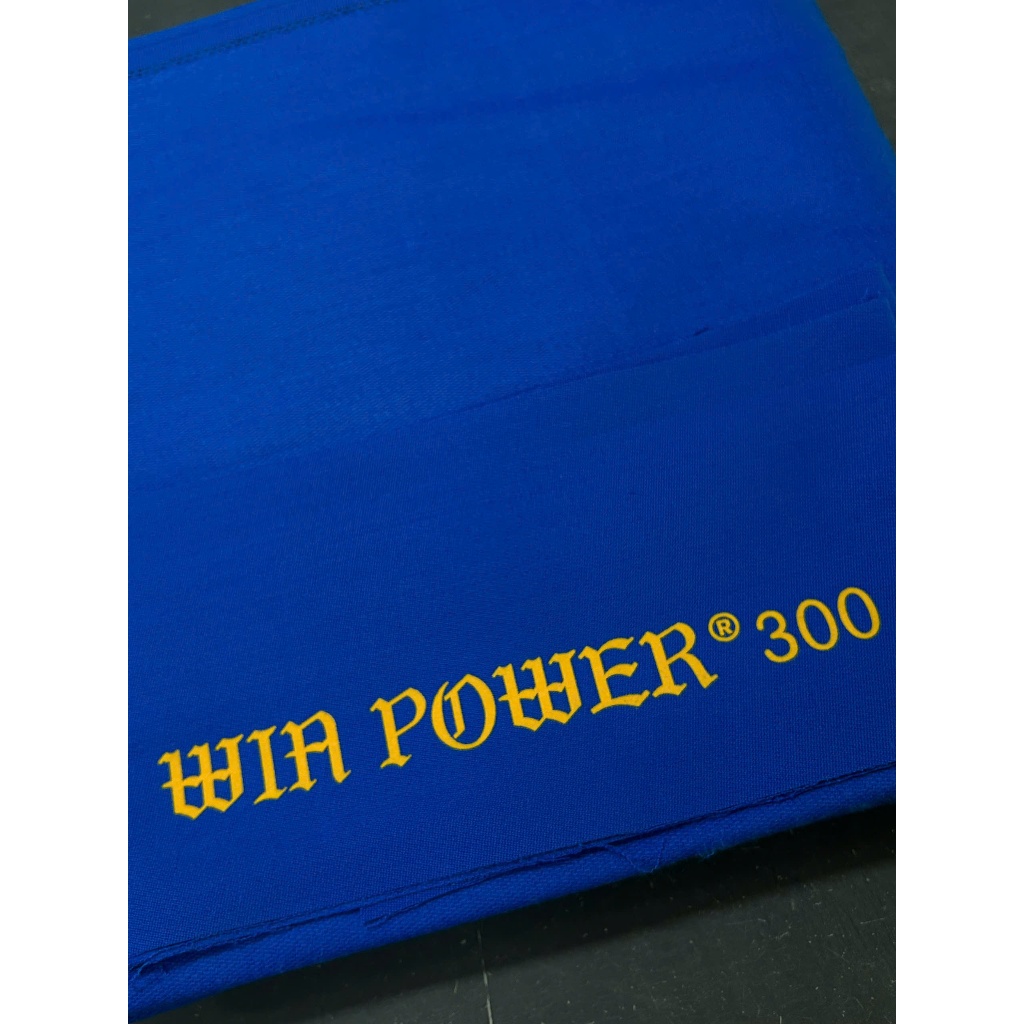 Vải bàn bida lỗ nhập Trung Win 300 màu xanh dương