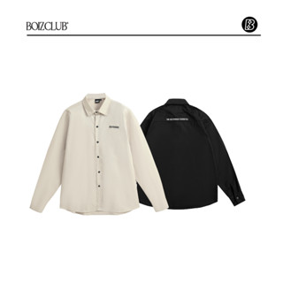 Áo sơ mi dài tay kaki Boizclub Dexterous nam nữ unisex form rộng SM04K