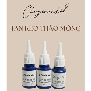 Nước Tháo Móng Úp Tan keo (tháo các loại keo gắn móng giả)
