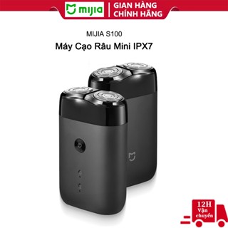Máy Cạo Râu Mini Xiaomi Mijia S100 MSX201, 2 lưỡi, chống nước IPX7