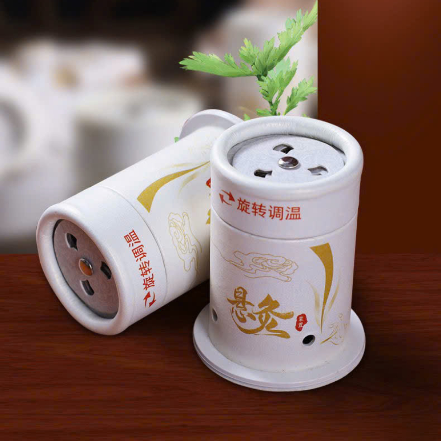 Cốc Xông Ngải Cứu Giấy Dán Tái Sử Dụng Nhiều Lần - Dụng Cụ Xông Hơ Ngải Cứu Đa Năng