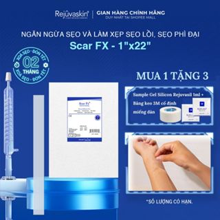 Miếng Dán Hỗ Trợ Xóa Mờ Sẹo Lồi / Phì Đại dành cho bụng REJUVASKIN Scar FX 2.5 x 55cm