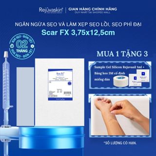 Miếng Dán Sẹo Lồi / Phì Đại REJUVASKIN Scar FX 3,75x12,5cm