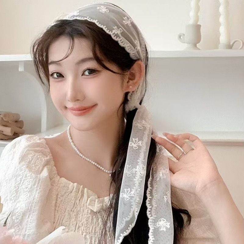 [❤️‍🔥Hàng Sẵn] Băng đô ren làm thắt lưng khăn quàng, thắt lưng cầm tay, thắt lưng chụp ảnh, khăn quàng ren ponnie | BigBuy360 - bigbuy360.vn