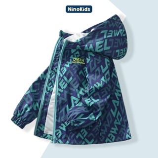 Áo khoác đi học cho bé trai 6 - 15 tuổi, HOT 2025 vải dù thoáng khí, phù hợp cho bé đi học đi chơi, AN17 Ninokids